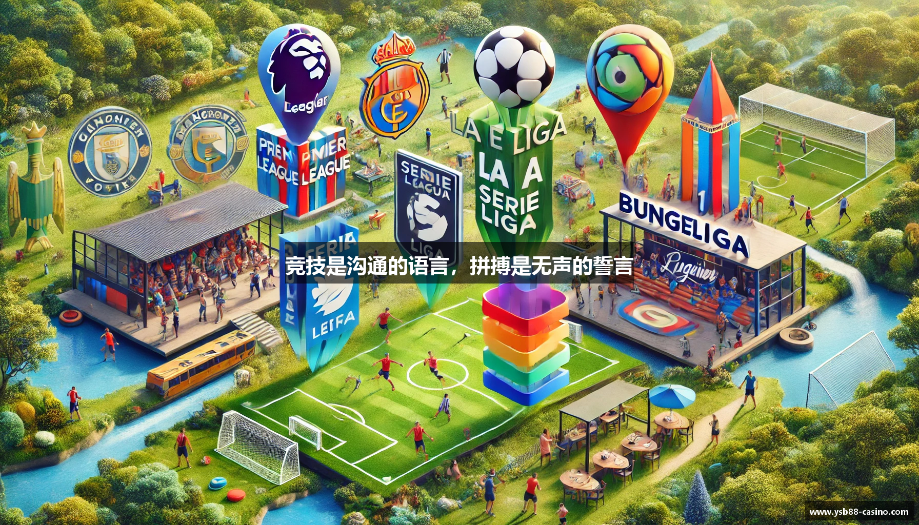 竞技是沟通的语言，拼搏是无声的誓言